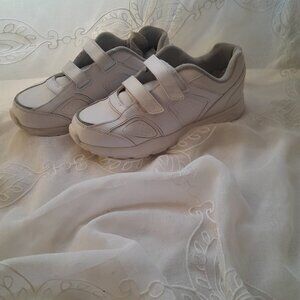 White vintage style sneakers